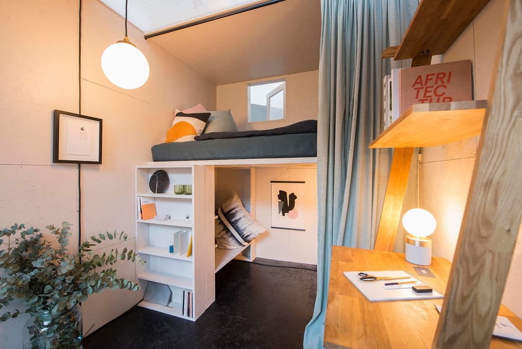 SHED homes by Lowe Guardians and Studio Bark