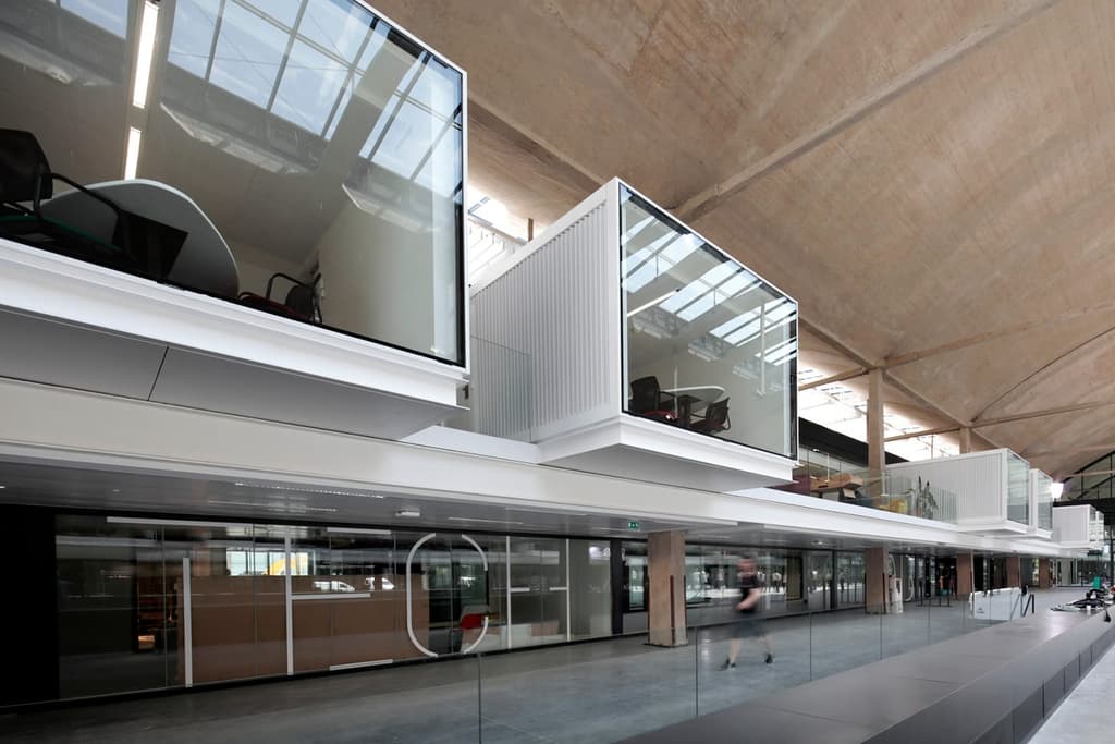 Station F in Halle Freyssinet, Paris