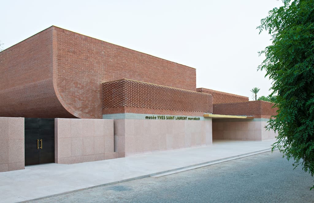 Musée Yves Saint Laurent Marrakech is wrapped in 'woven' terracotta