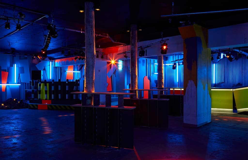 Virgil Abloh & Ben Kelly recreate fragments of a mythical nightclub