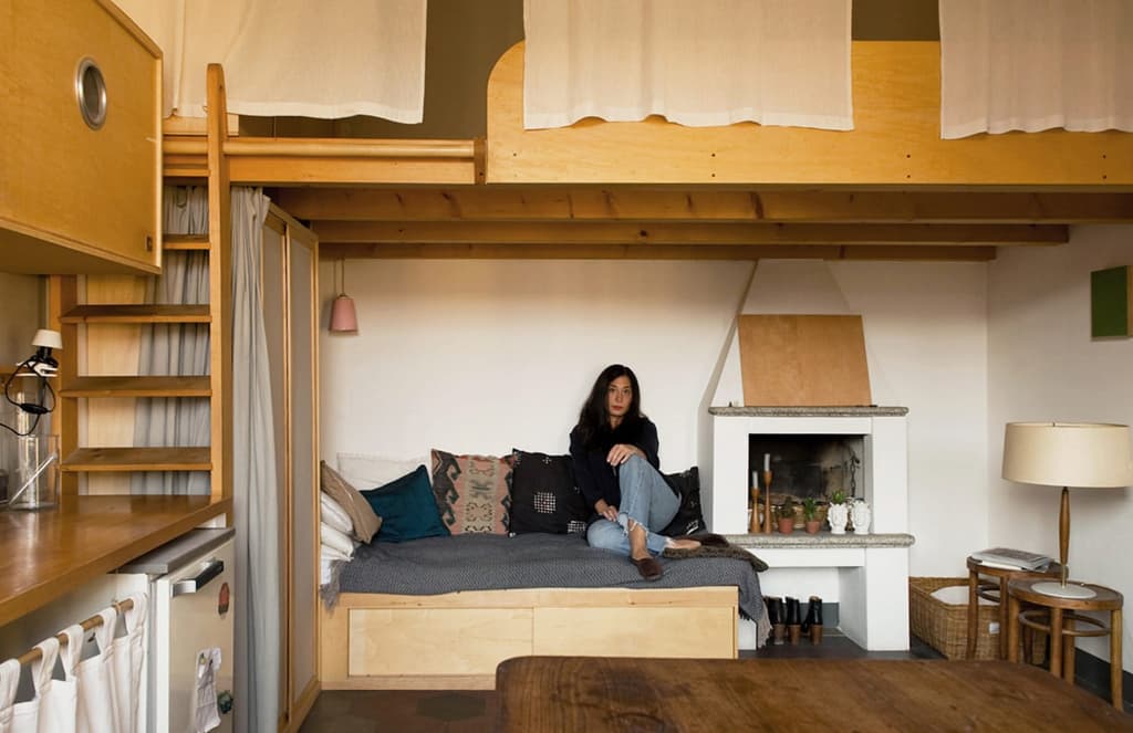My micro apartment: photographer Andrea Wyner’s capsule home in Milan