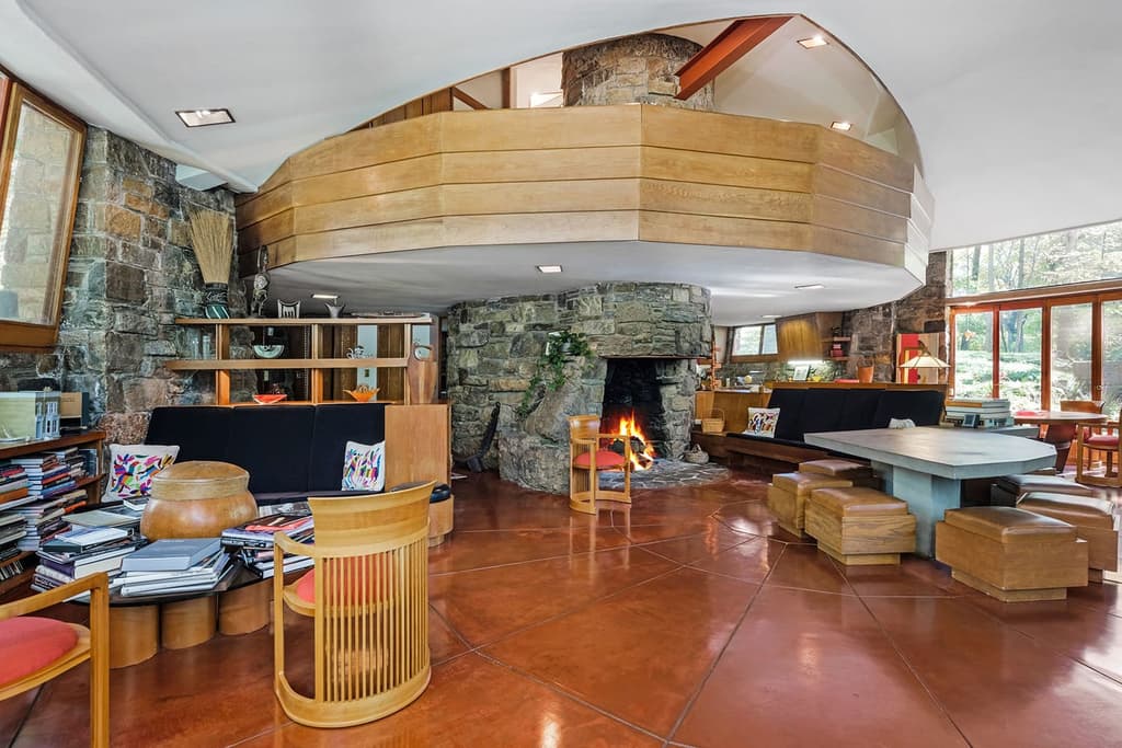 Frank Lloyd Wright’s mushroom-like Sol Friedman House