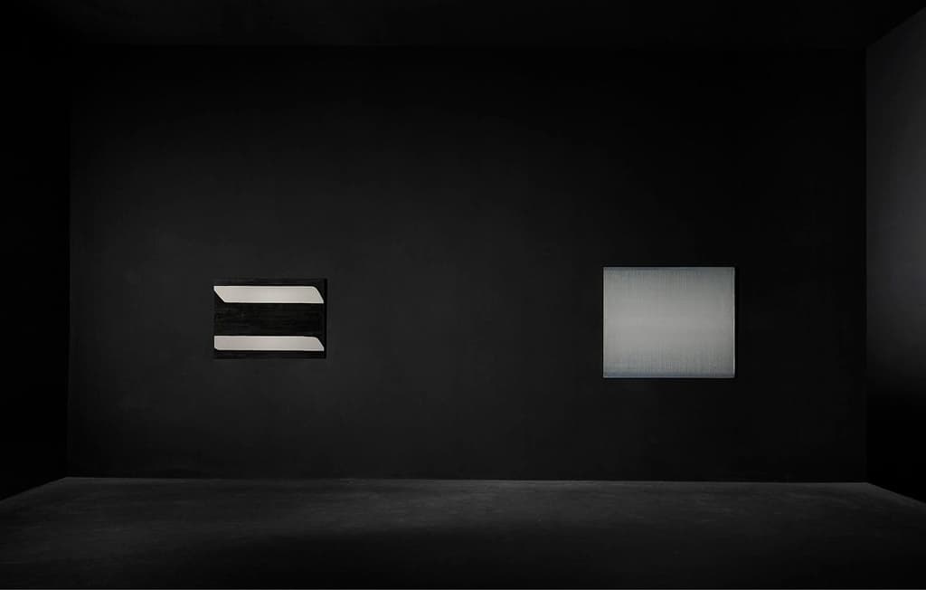 Installation view of Henro I, an inaugural exhibition at Axel Vervoordts art gallery, part of his Kanaal project in Antwerp 