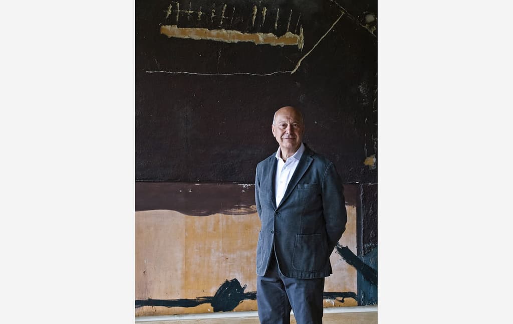 Axel Vervoordt, whose Kanaal project in Antwerp has completed
