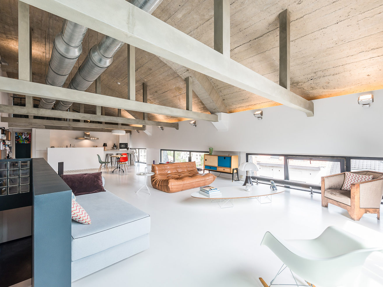 Picture of Property of the week: the penthouse of an Art Deco factory in Brussels