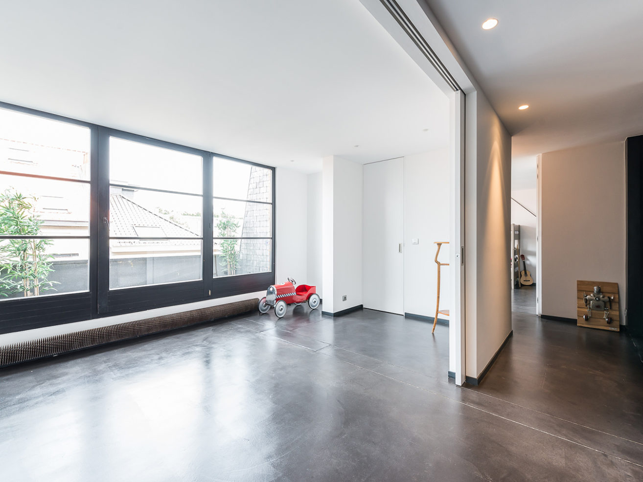 Illustration of Historic Penthouse Apartments In Brussels Belgium