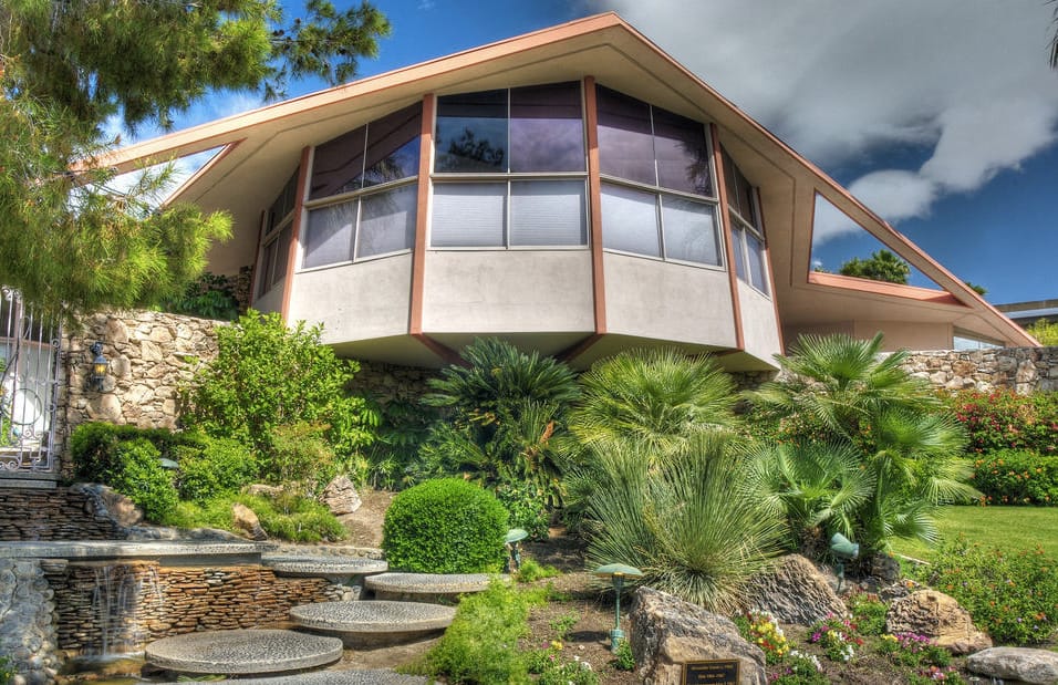 Elvis and Priscilla’s honeymoon pad is for sale in Palm Springs