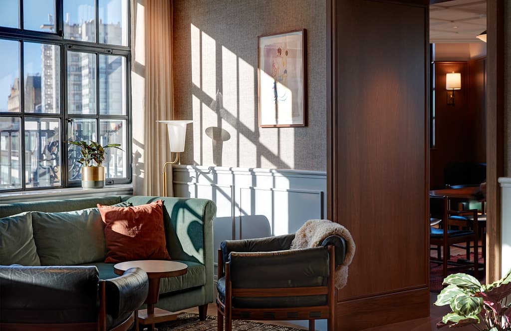 Inside London’s Mortimer House – a coworking club that blends hospitality and wellness