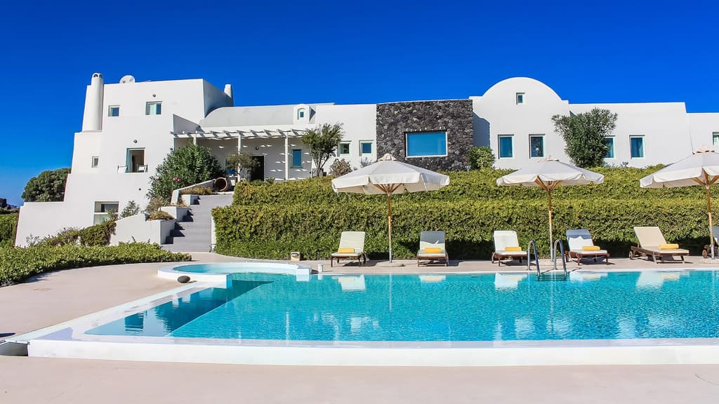 Santorini Black Rock Recording Studio and holiday villa