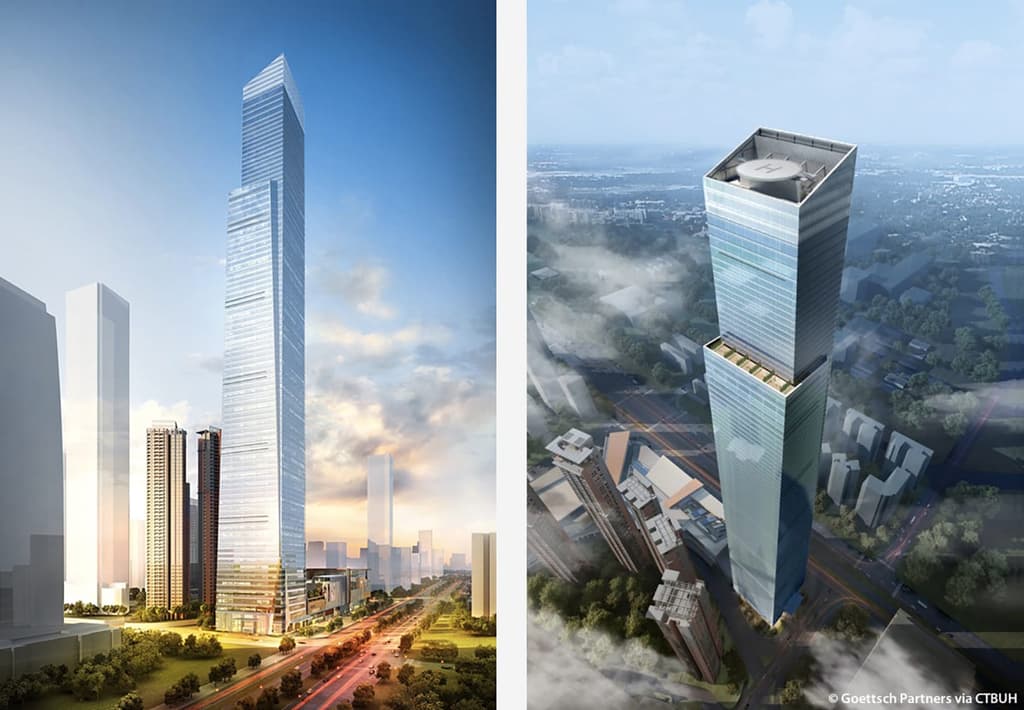 10 tallest buildings topping out in 2018