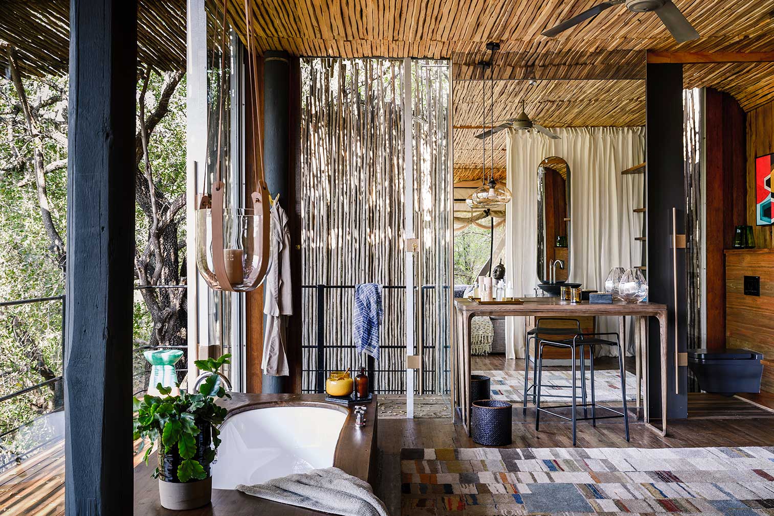 Singita Sweni safari lodge in South Africa, designed by Cecile and Boyd