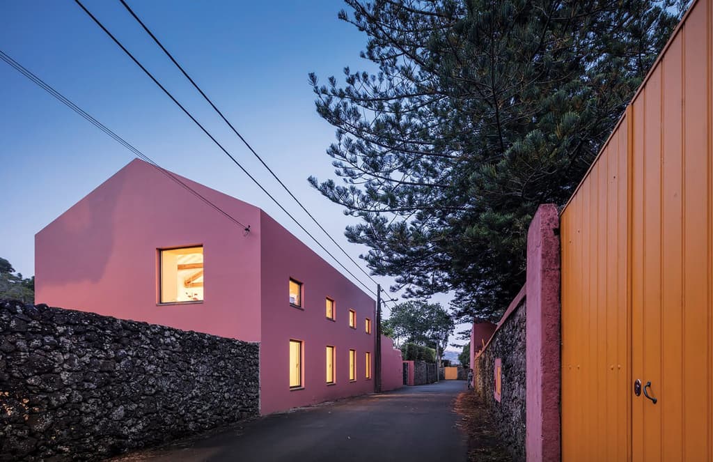 Rental of the week: Pink House in the Azores, Portugal