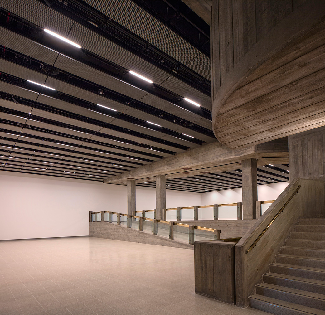Hayward Gallery's revamped exhibition space