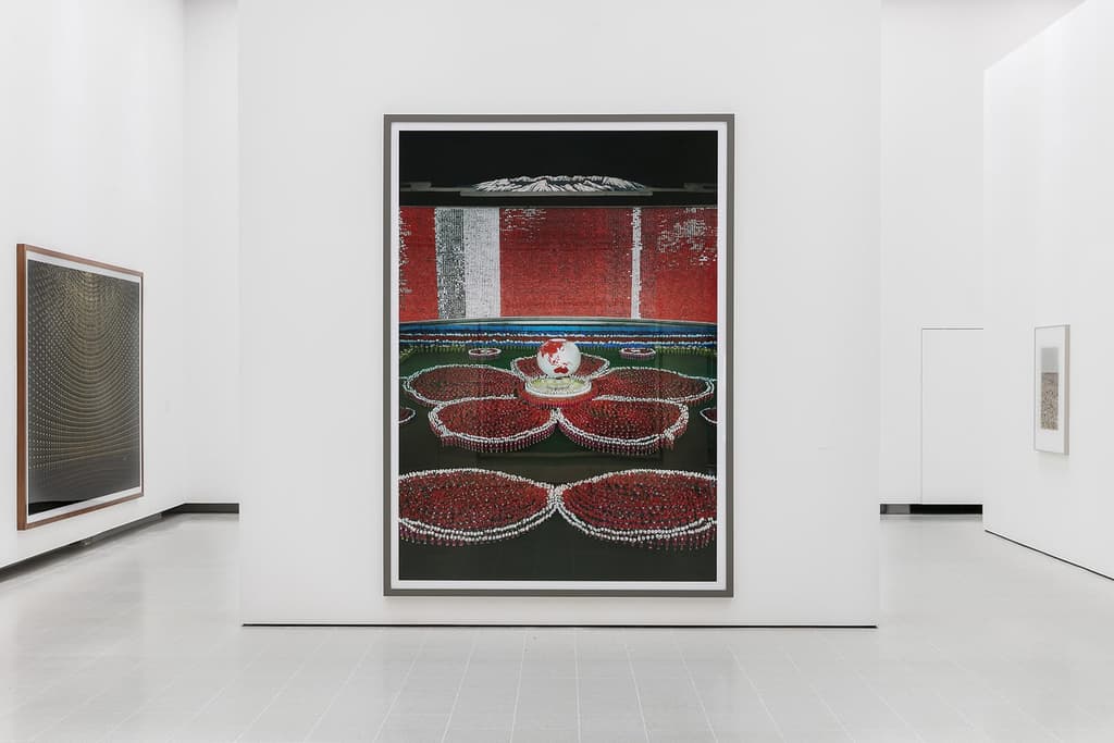 Installation view of the Andreas Gursky exhibition at Hayward Gallery