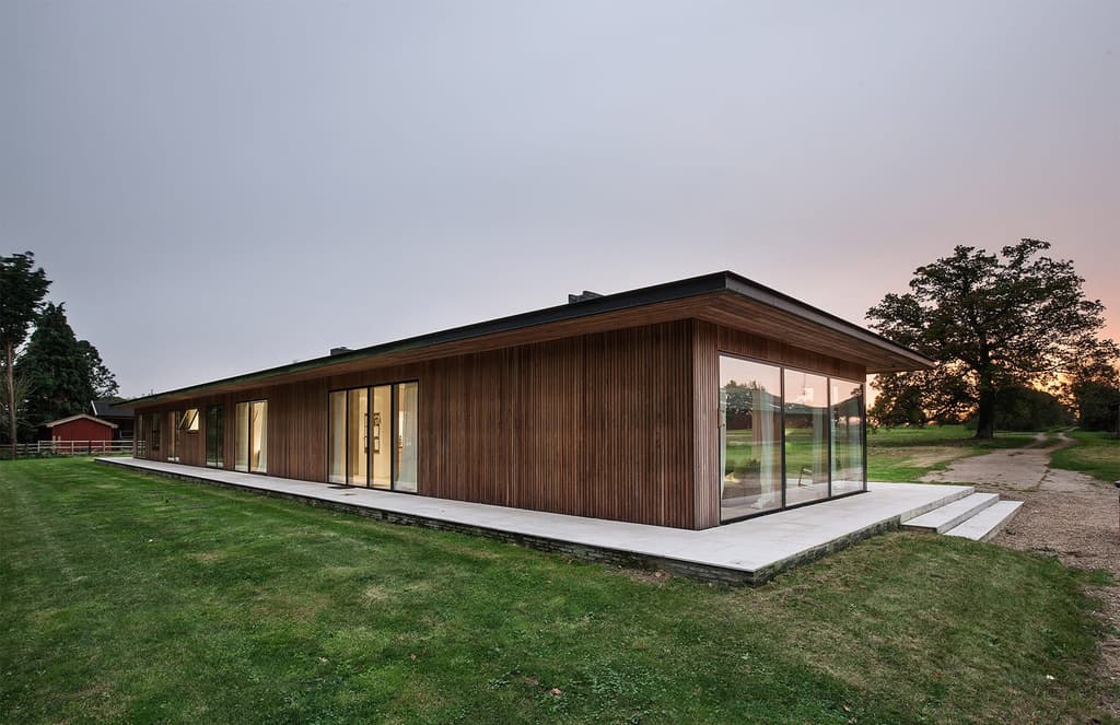 Scandi-style Pavilion House hits the market in Suffolk for £1.5m