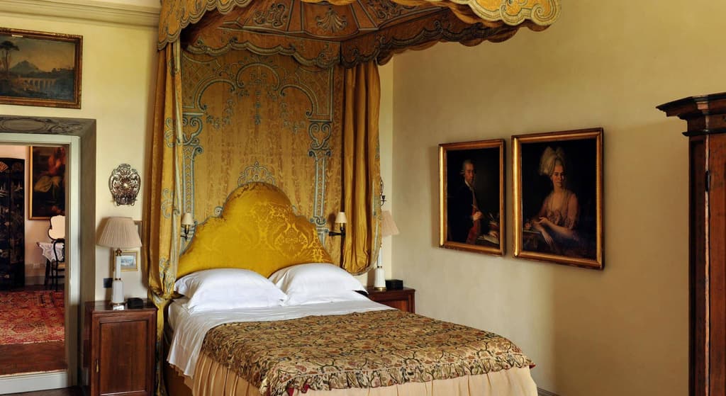 Italian holiday home for rent: Villa Cetinale in Tuscany