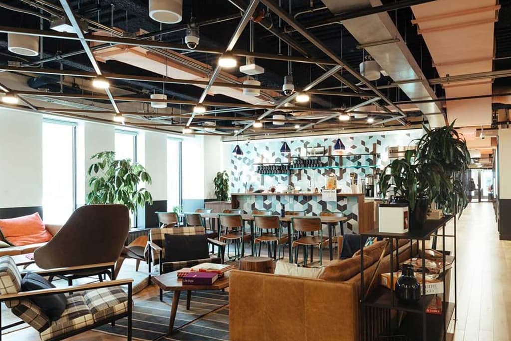 WeWork's coworking space in Toronto