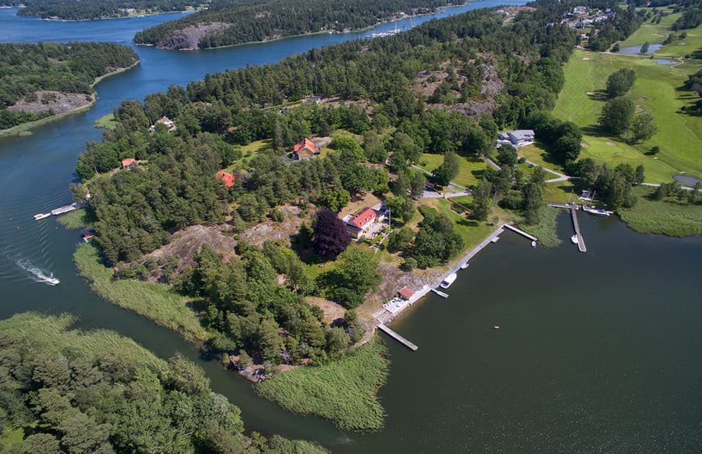 Greta Garbo’s Swedish island retreat is for sale
