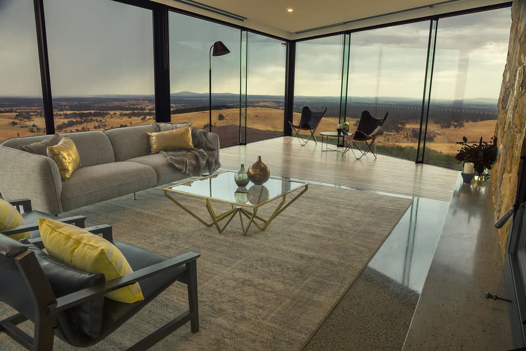 Secluded home at the base of a volcano is up for auction in Victoria, Australia