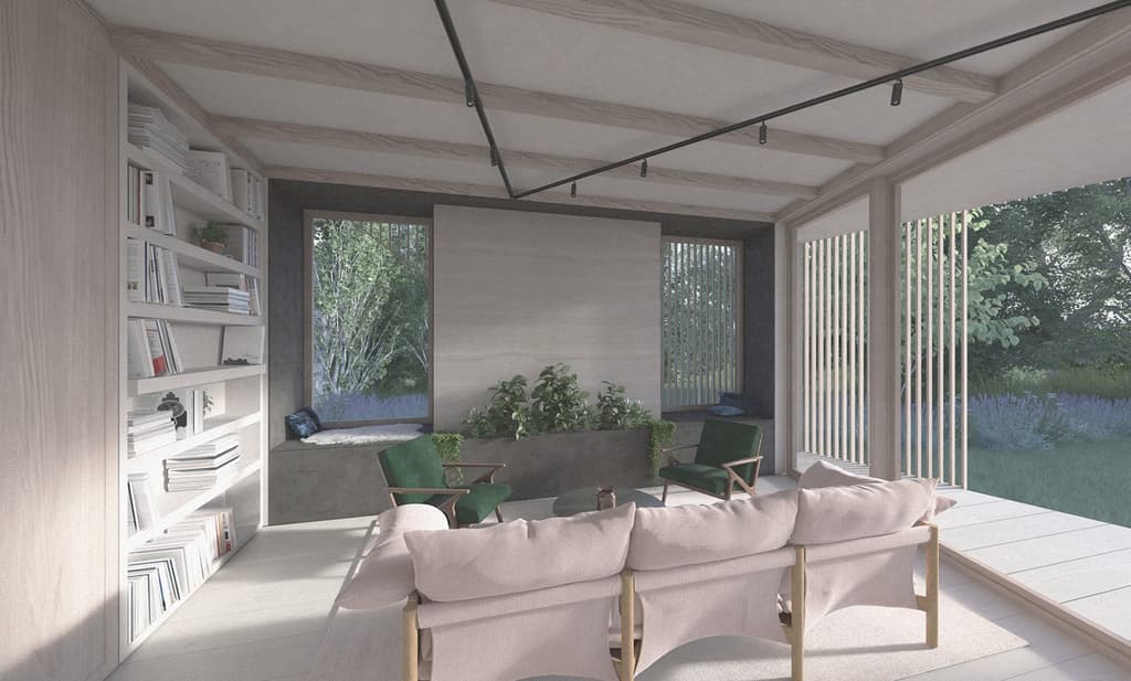 Ori House by Ekkist and Studio McLeod, the UKs first 'wellness' self-build house