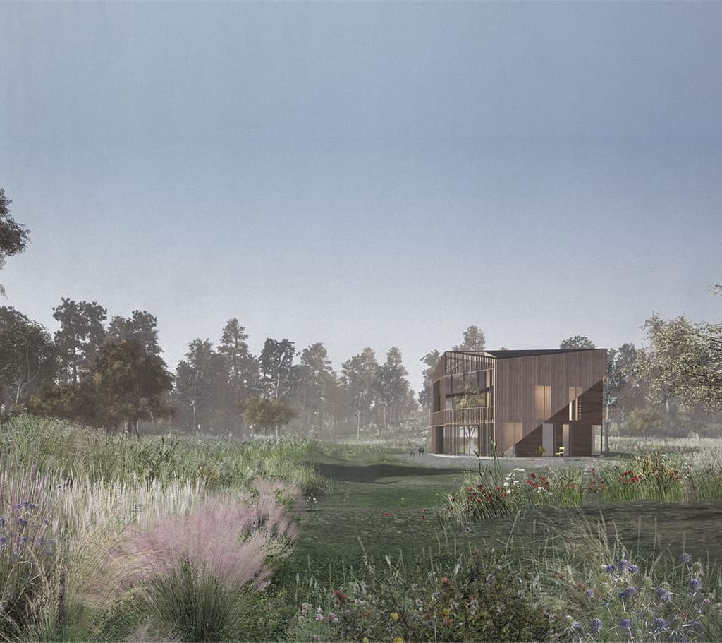 Ori House by Ekkist and Studio McLeod, the UKs first 'wellness' self-build house