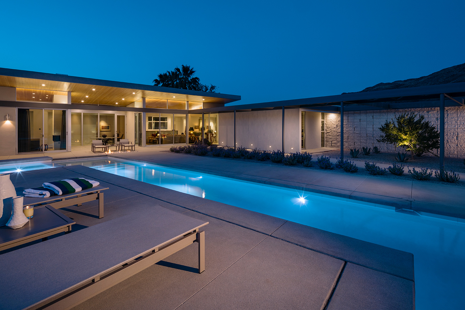 South Palm Canyon Uno House. Photography: Lance Gerber Studio
