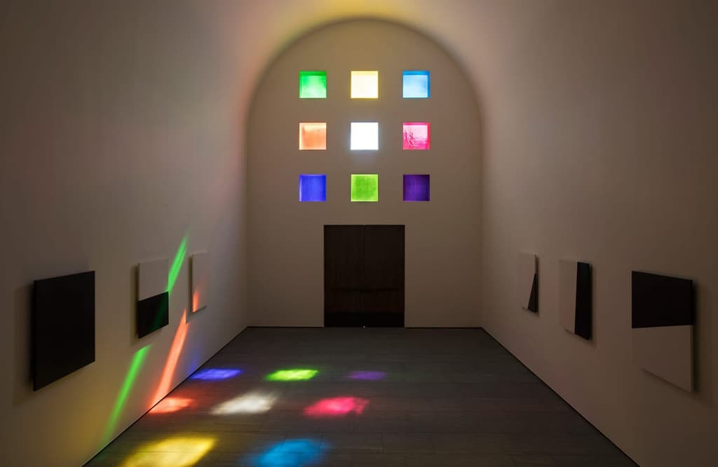 Austin pavilion by Ellsworth Kelly at the University of Texas