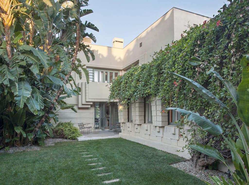 Lloyd Wright’s Maya-themed Henry O Bollman Residence lists for $3m