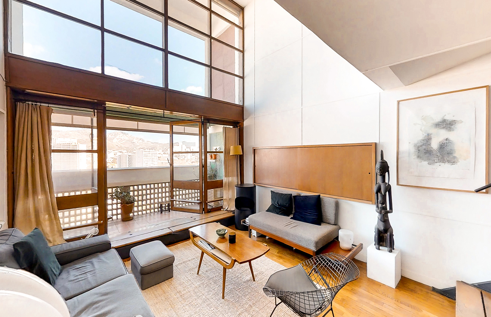 Apartment in Le Corbusier’s famous La Cité Radieuse lists for €598k