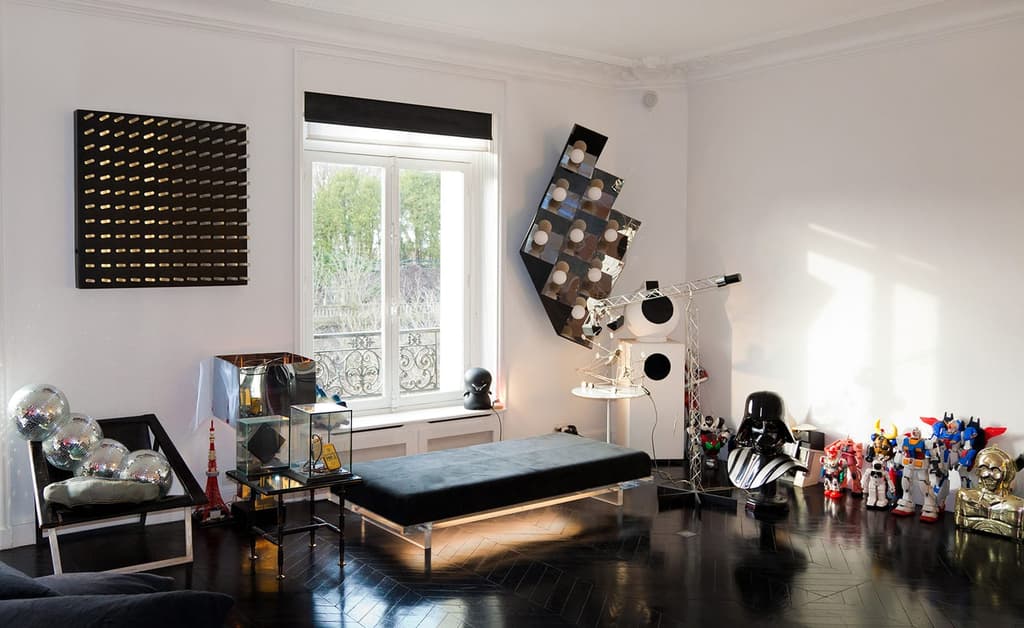 Paris home of Alexandre de Betak