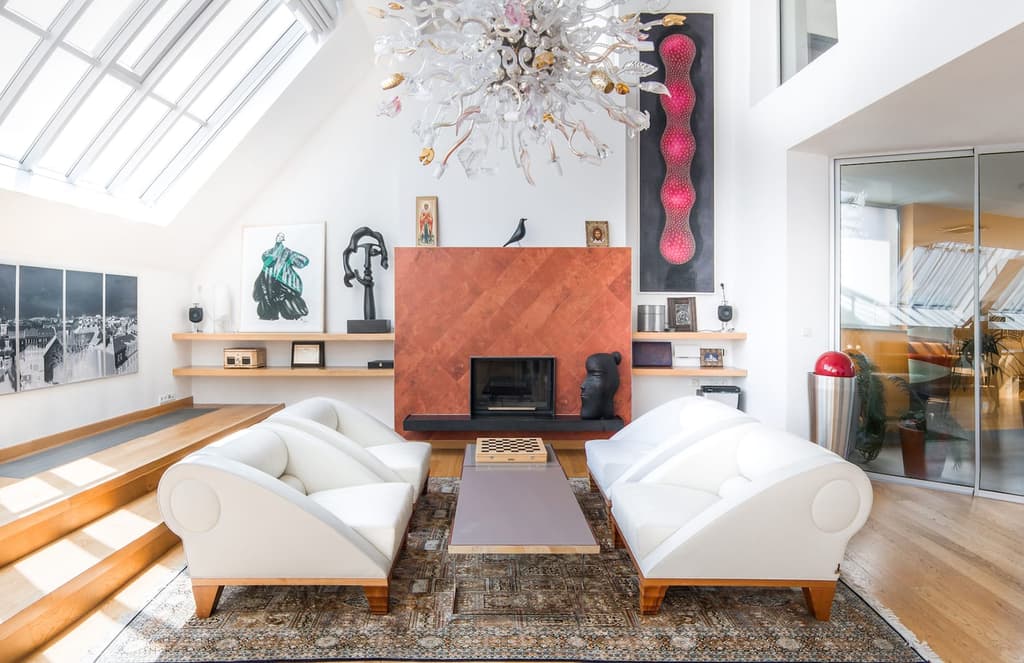 Property of the week: a gallerist’s penthouse loft in Prague