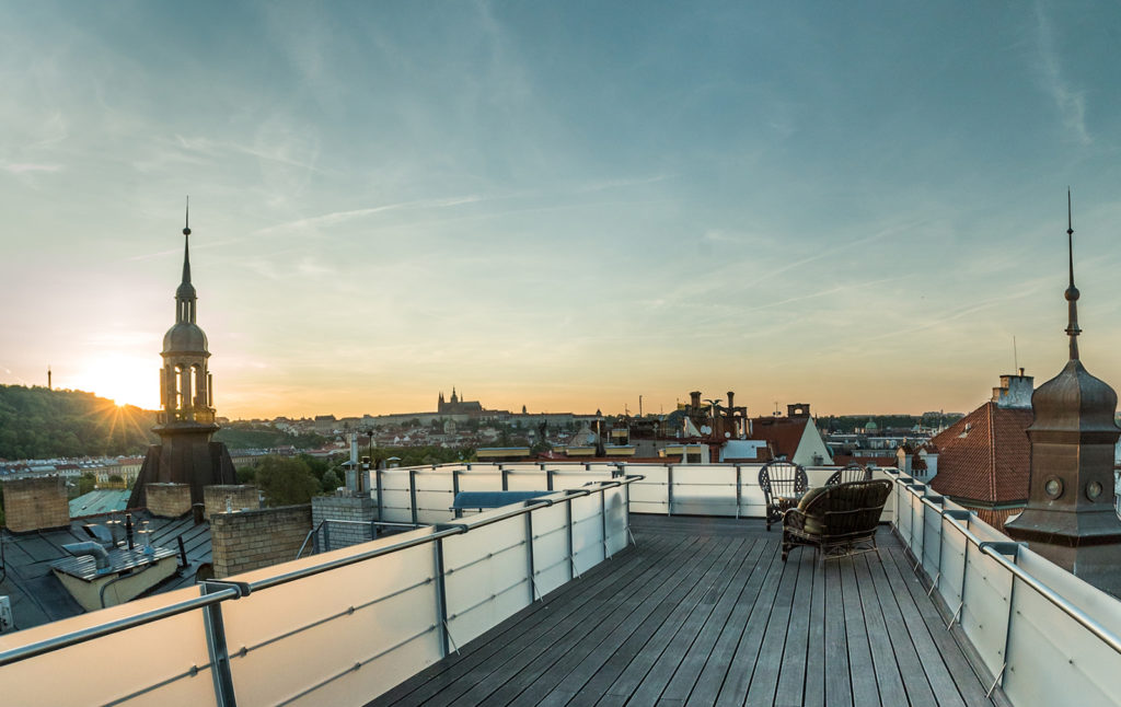 Property of the week: a gallerist’s penthouse loft in Prague
