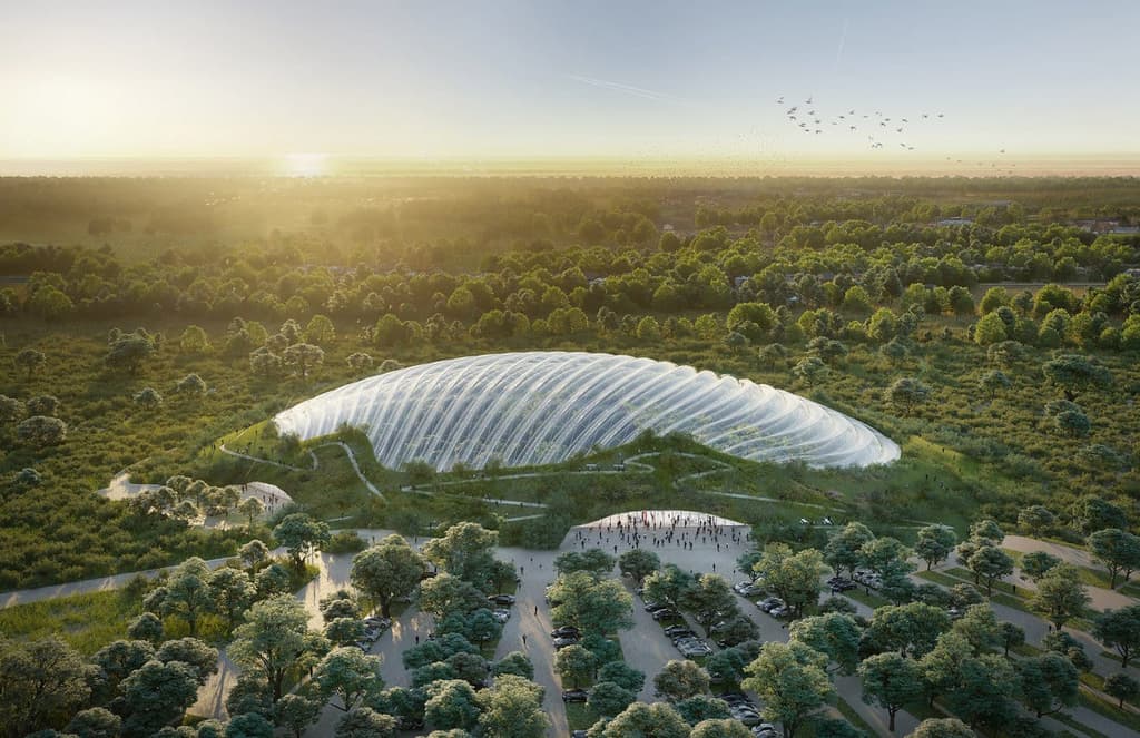 World's largest single-domed greenhouse
