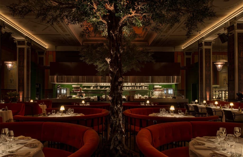 Stockholm cinema enjoys second life as decadent Italian restaurant L'Avventura