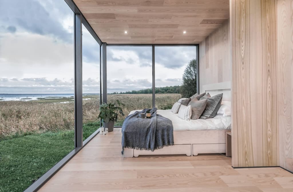 ODD House is clad in mirrored-glass
