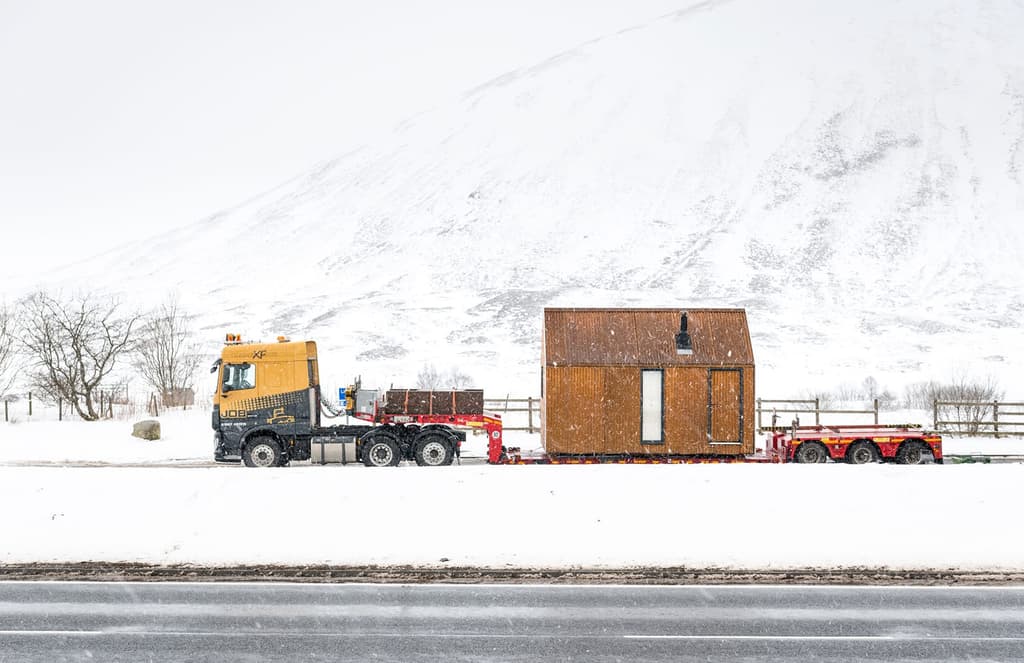 Go off grid with this prefab Artist Bothy – costing £39k