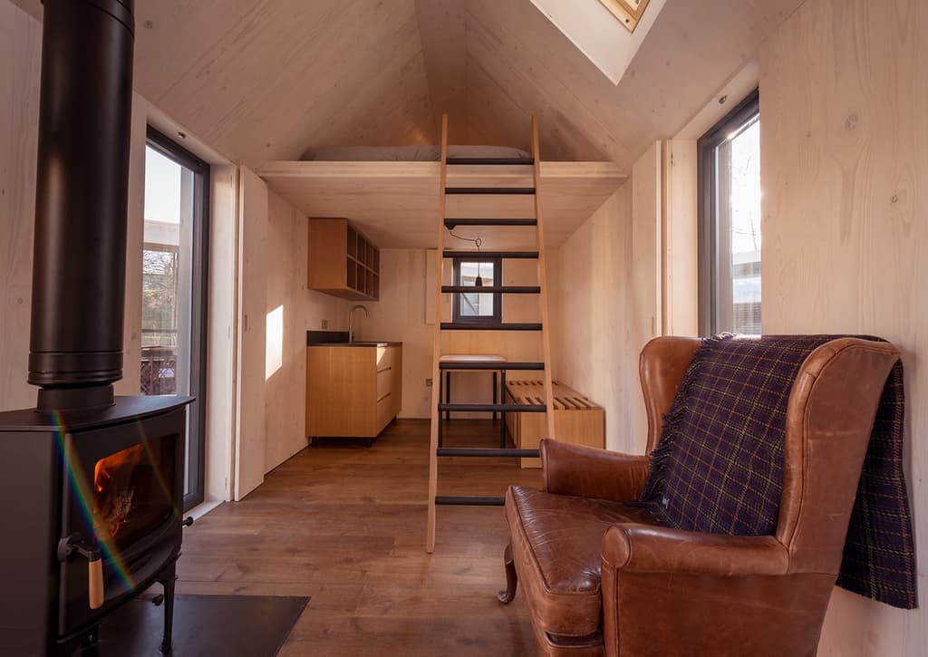 Artist Bothy prefab tiny home