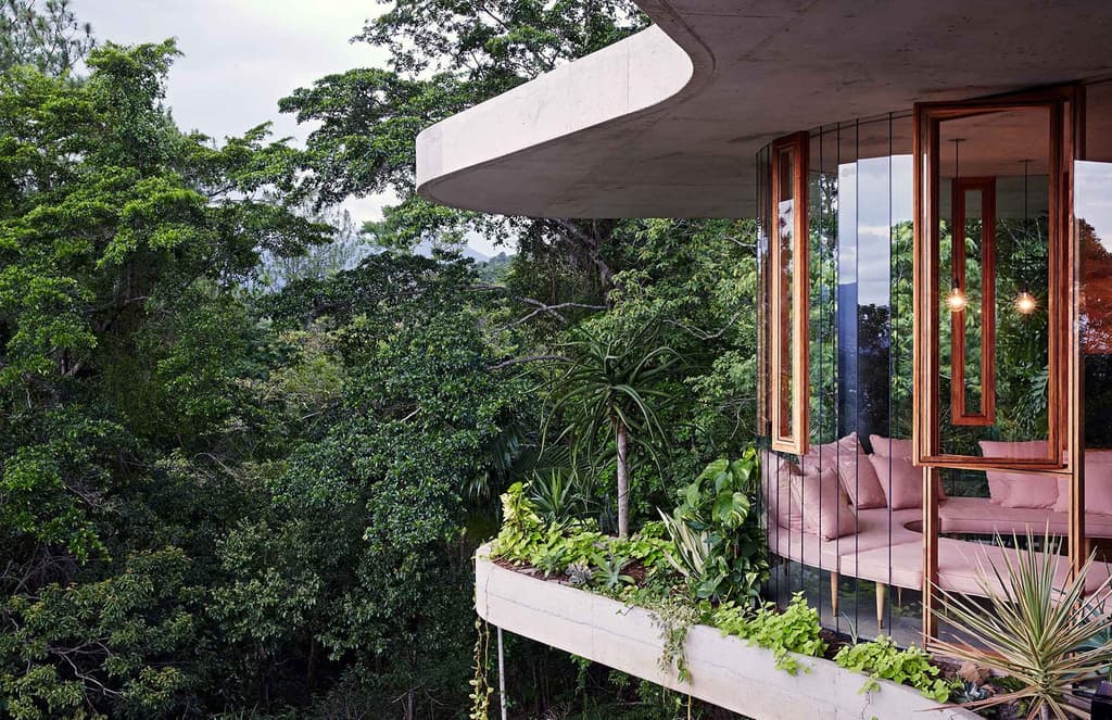 Property of the week: a slice of Brazilian modernism in the Australian rainforest