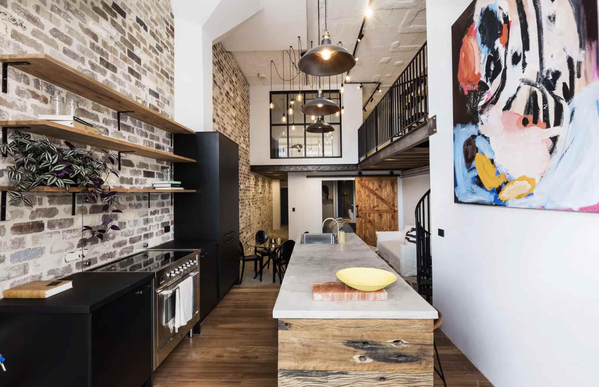 Revamped Sydney loft with industrial bones is headed for auction