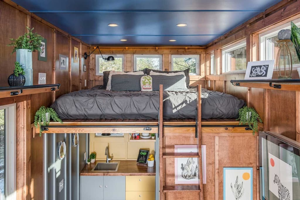 The Cornelia cabin from New Frontier Tiny Homes