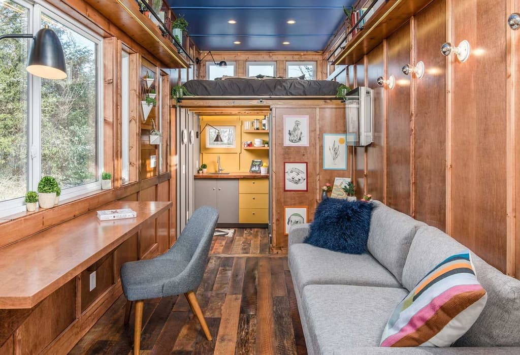 The Cornelia cabin from New Frontier Tiny Homes