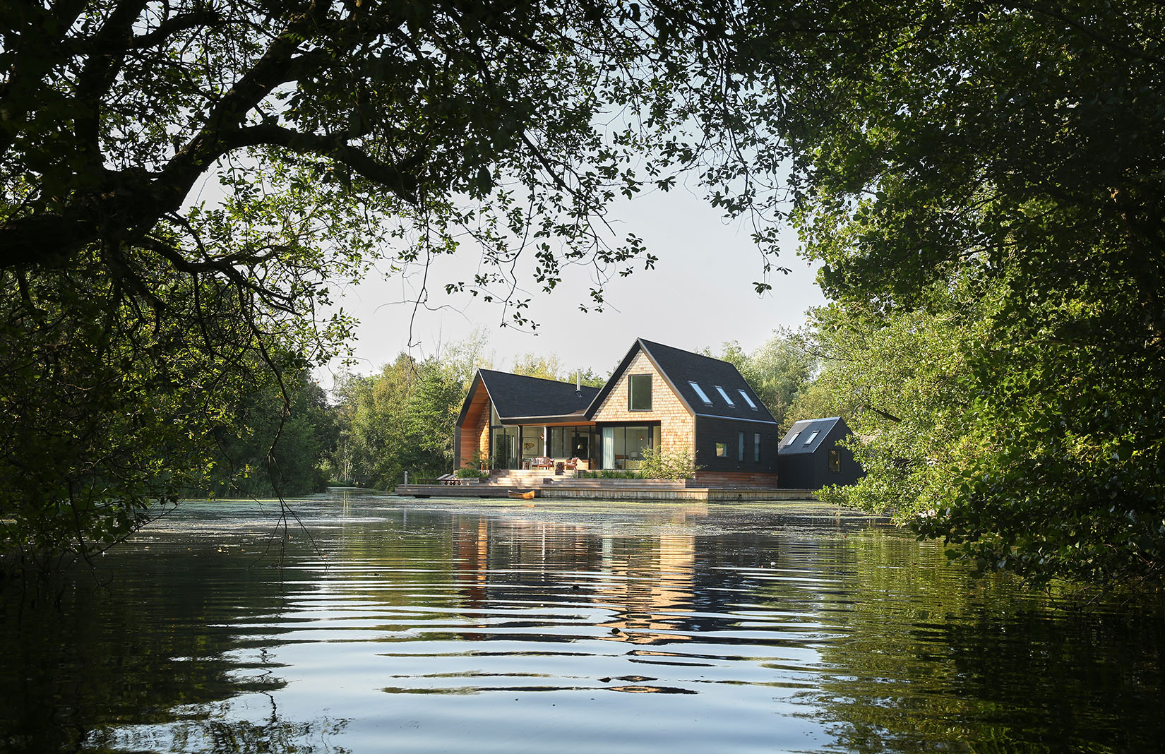 Holiday home of the week: a lagoon-side eco home in the Norfolk Broads