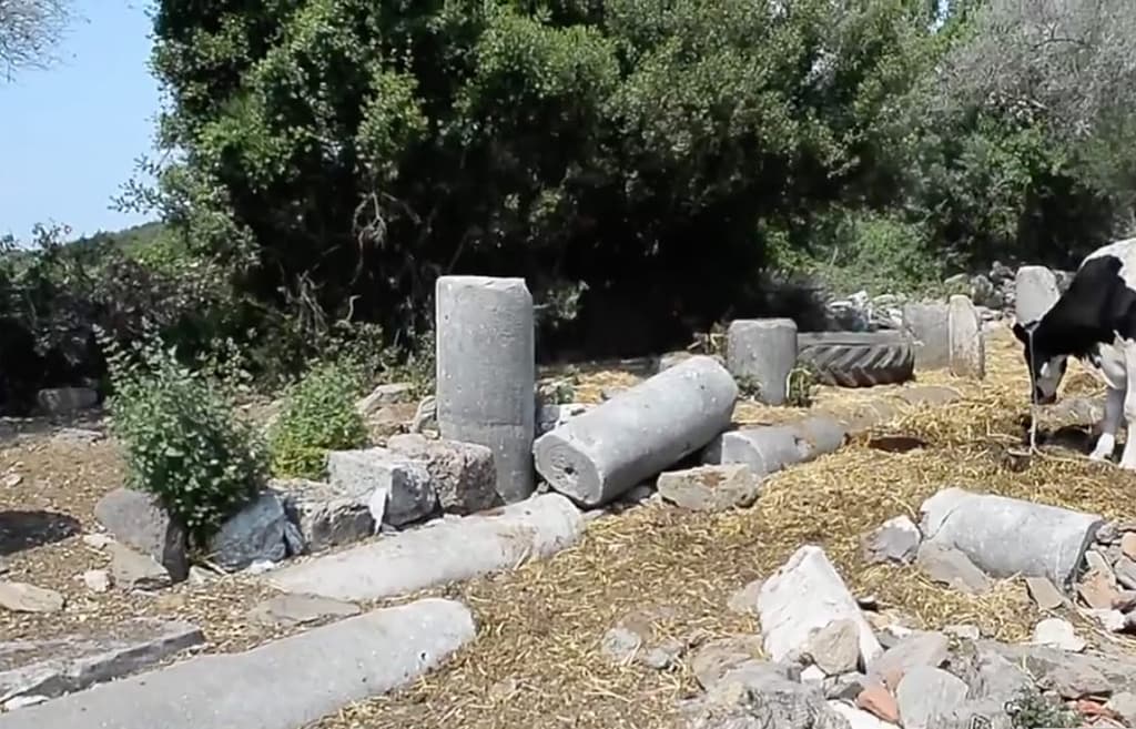 Ruins in Bargylia
