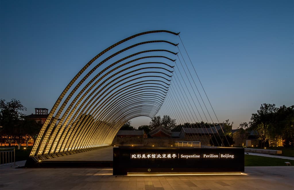 Serpentine Pavilion Beijing has opened – and it's the first to be built on foreign soil