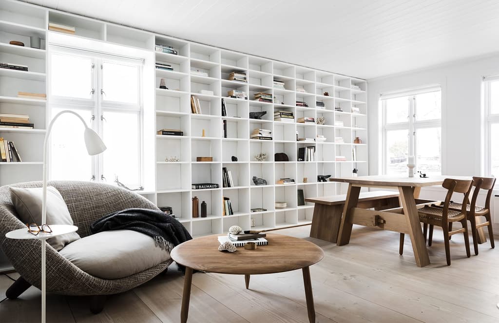 Bergen townhouse renovated by architect Todd Saunders is for rent
