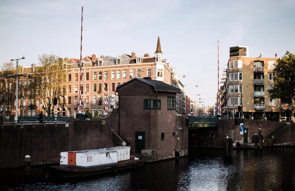 Amsterdam’s bridge houses are now tiny hotels