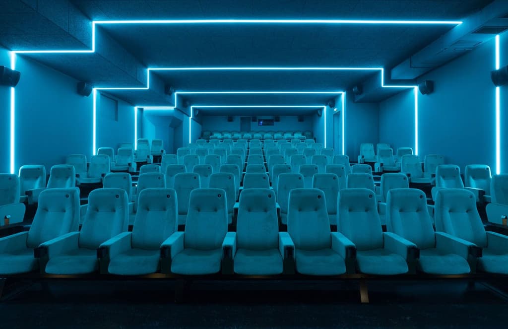 Every screen in this Berlin cinema looks like an art installation