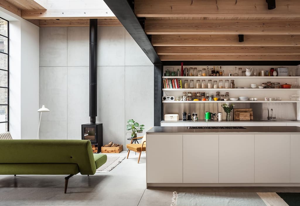 A former gin distillery, now a two-bedroom home
