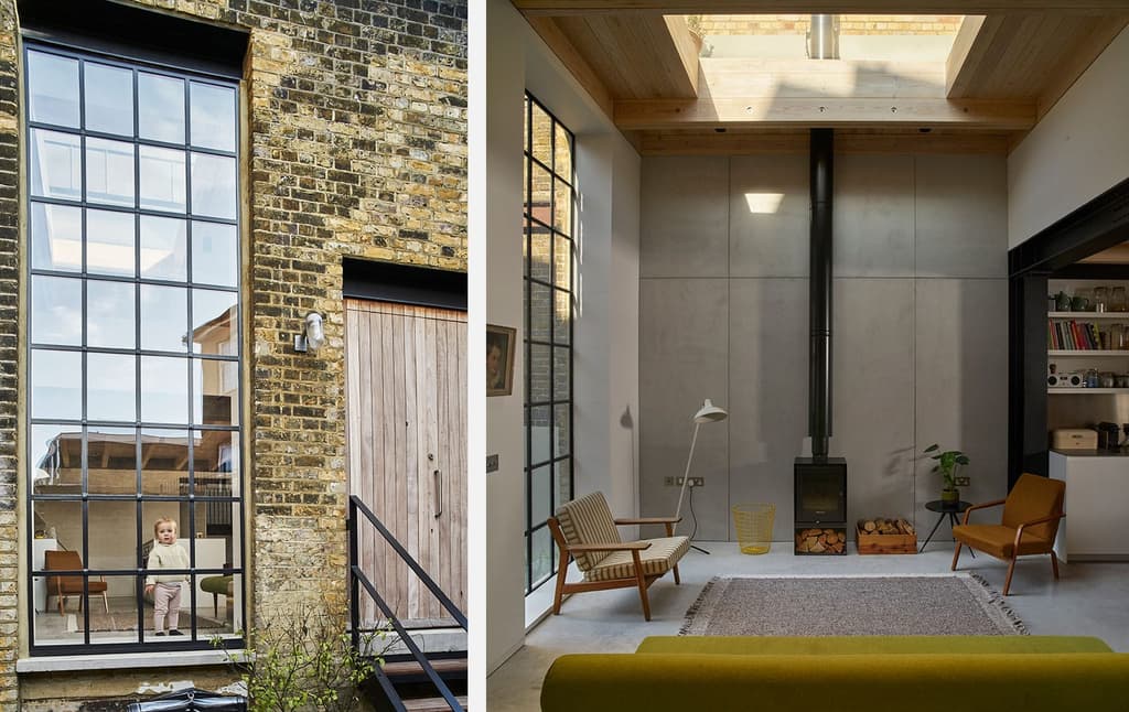 A former gin distillery, now a two-bedroom home