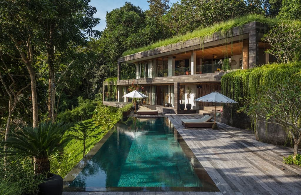 Holiday home of the week: a Brutalist Bali villa that blends with its surrounds
